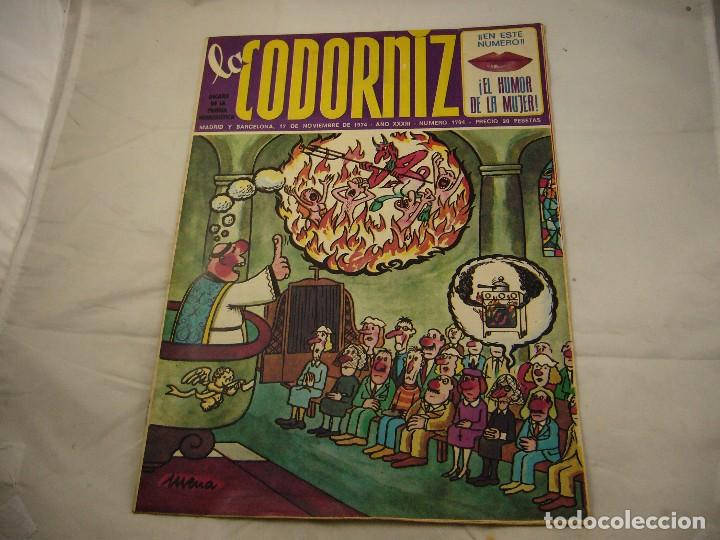 Coleccionismo de Revistas y Peri&oacute;dicos: LA CODORNIZ. N&ordm; 1704