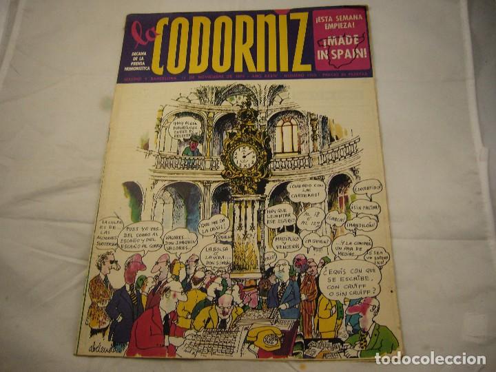 Coleccionismo de Revistas y Peri&oacute;dicos: LA CODORNIZ. N&ordm; 1703