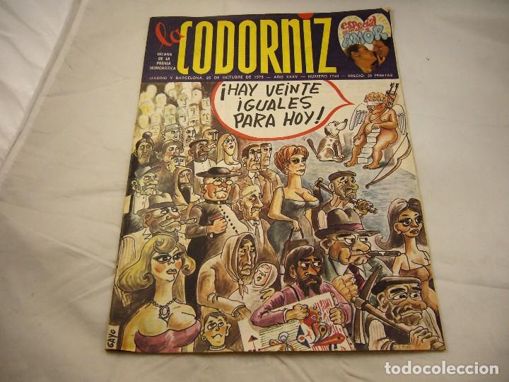 Coleccionismo de Revistas y Peri&oacute;dicos: LA CODORNIZ. N&ordm; 1740