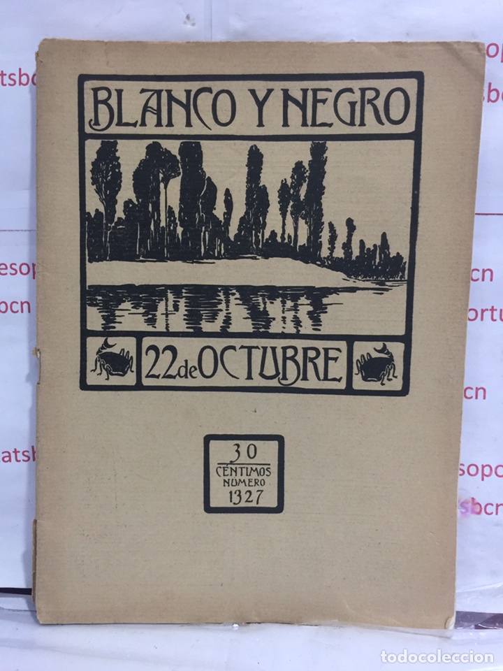 Collection Magazines and Newspapers: Revista antigua - Blanco y Negro - 22 de octubre de 1916 - Numero 1327