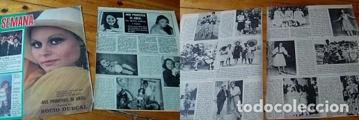Coleccionismo de Revistas y Peri&oacute;dicos: REPORTAJE ART&Iacute;CULO ROC&Iacute;O D&Uacute;RCAL 1974