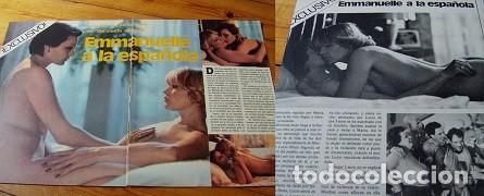 Colecionismo de Revistas e Jornais: REPORTAJE ART&Iacute;CULO ROC&Iacute;O D&Uacute;RCAL 1977 ME SIENTO EXTRA&Ntilde;A BARBARA REY