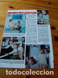 Colecionismo de Revistas e Jornais: REPORTAJE ART&Iacute;CULO ROC&Iacute;O D&Uacute;RCAL
