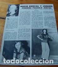 Coleccionismo de Revistas y Peri&oacute;dicos: REPORTAJE ART&Iacute;CULO ROC&Iacute;O D&Uacute;RCAL