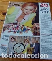 Coleccionismo de Revistas y Peri&oacute;dicos: REPORTAJE ART&Iacute;CULO ROC&Iacute;O D&Uacute;RCAL