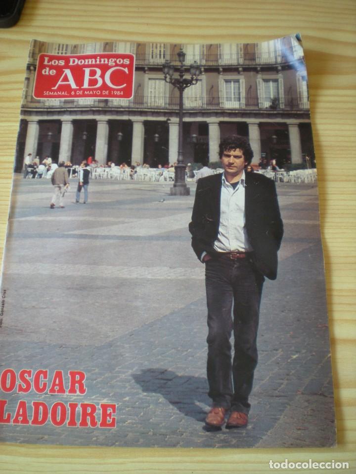 Coleccionismo de revistas y peri&oacute;dicos: Los domingos de ABC n&ordm; 835 de fecha 06 mayo 1984