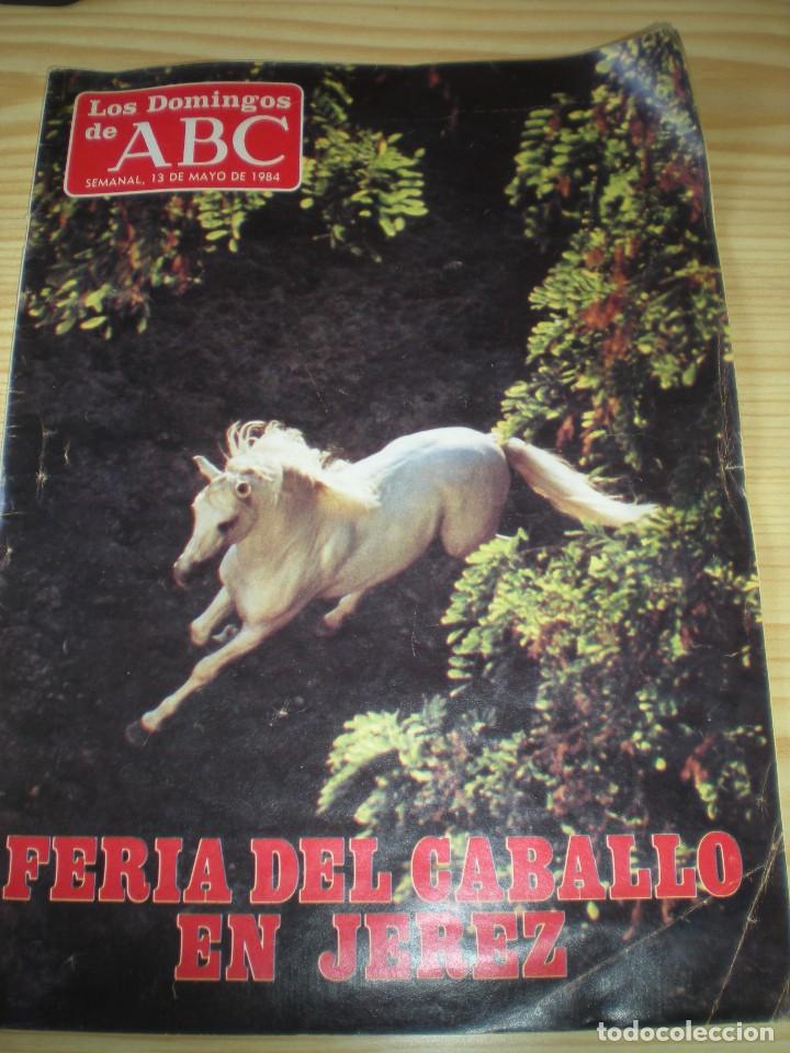 Coleccionismo de revistas y peri&oacute;dicos: Los domingos de ABC n&ordm; 836 de fecha 13 mayo 1984