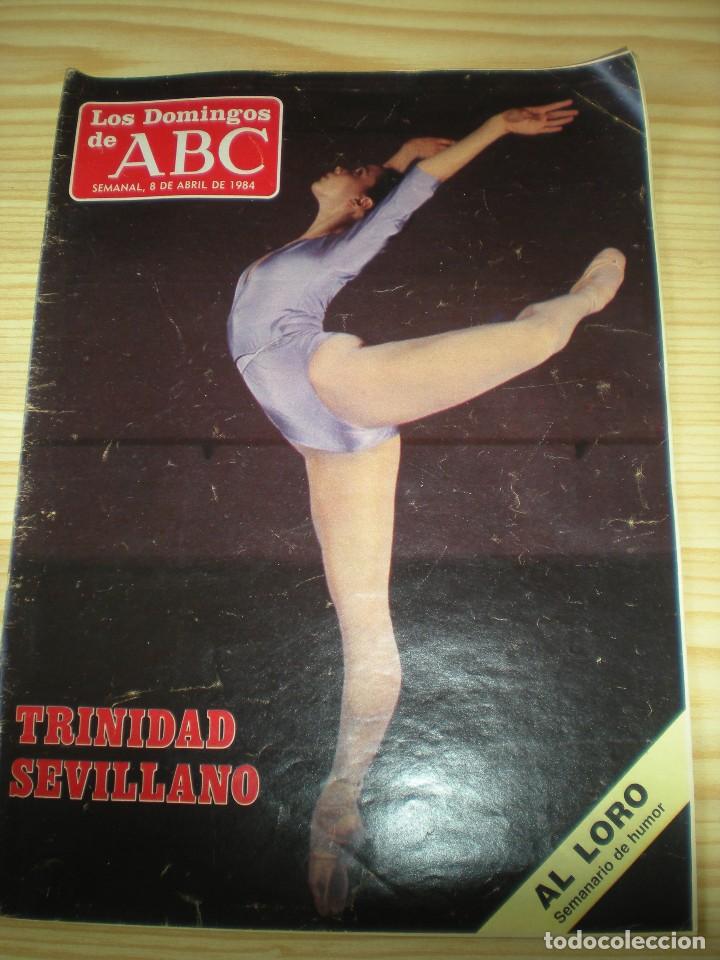 Coleccionismo de revistas y peri&oacute;dicos: Los domingos de ABC n&ordm; 831 de fecha 08 abril 1984