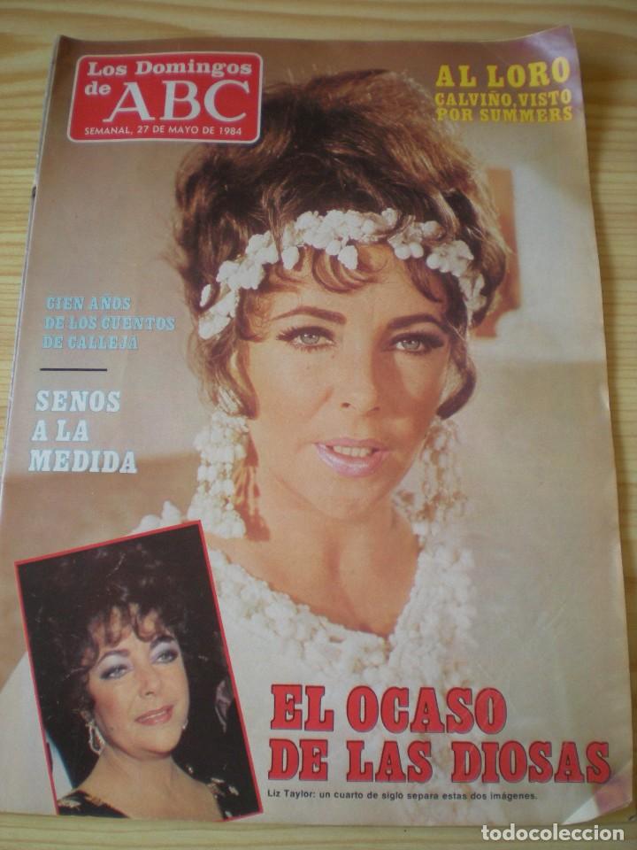 Coleccionismo de revistas y peri&oacute;dicos: Los domingos de ABC n&ordm; 838 de fecha 08 abril 1984