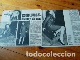 Coleccionismo de Revistas y Peri&oacute;dicos: REPORTAJE ART&Iacute;CULO ROC&Iacute;O D&Uacute;RCAL