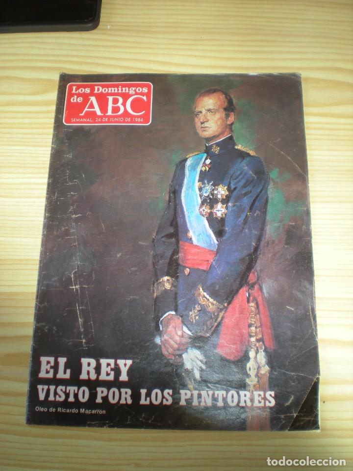 Coleccionismo de revistas y peri&oacute;dicos: Los domingos de ABC n&ordm; 842 de fecha 24 junio 1984