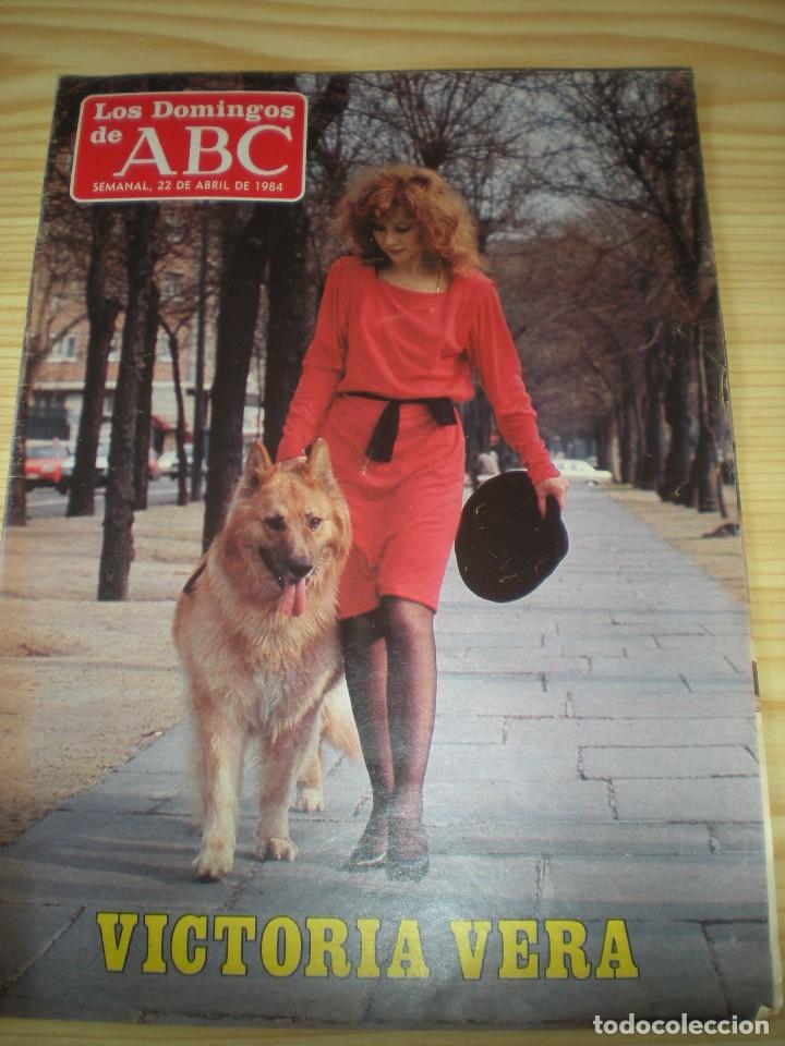 Coleccionismo de revistas y peri&oacute;dicos: Los Domingos de ABC n&ordm; 833 de fecha 22 abril 1984