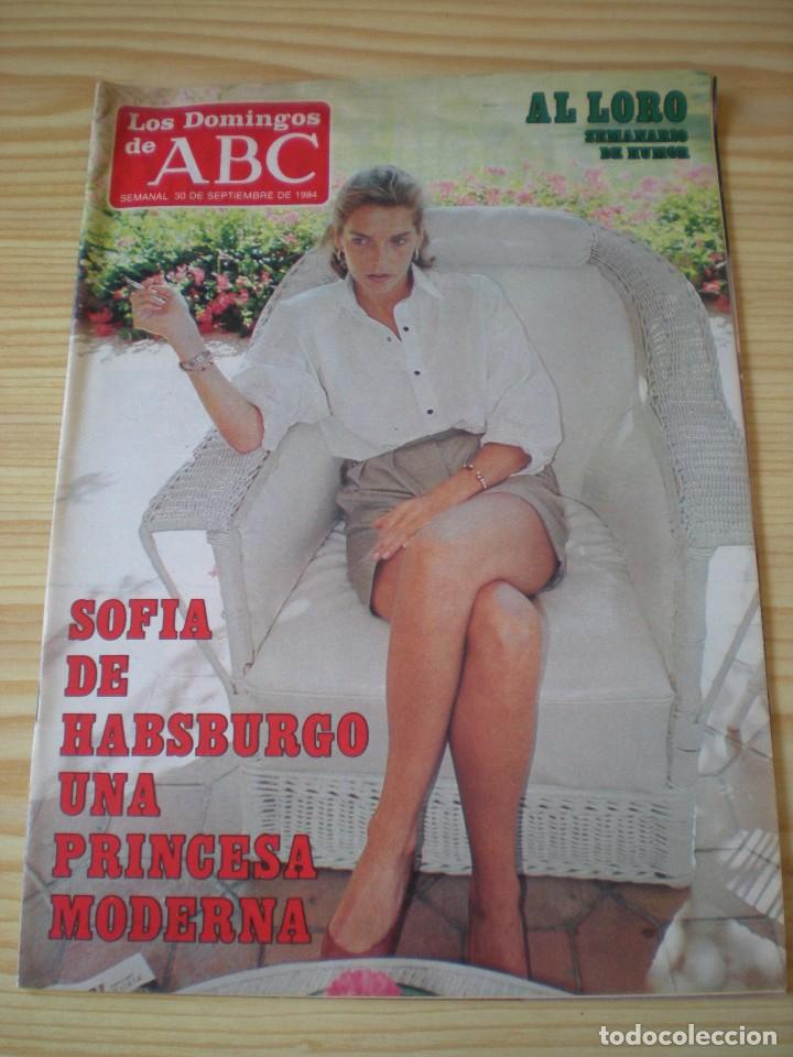 Coleccionismo de revistas y peri&oacute;dicos: Los Domingos de ABC n&ordm; 856 de fecha 30 septiembre 1984