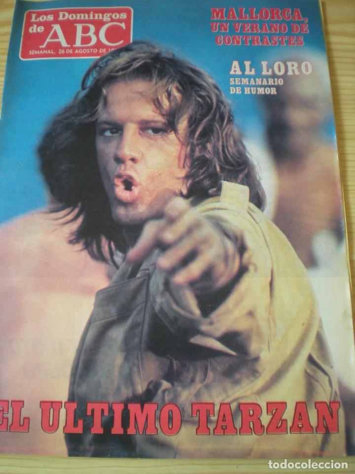 Coleccionismo de revistas y peri&oacute;dicos: Los Domingos de ABC n&ordm; 851 de fecha 26 agosto 1984