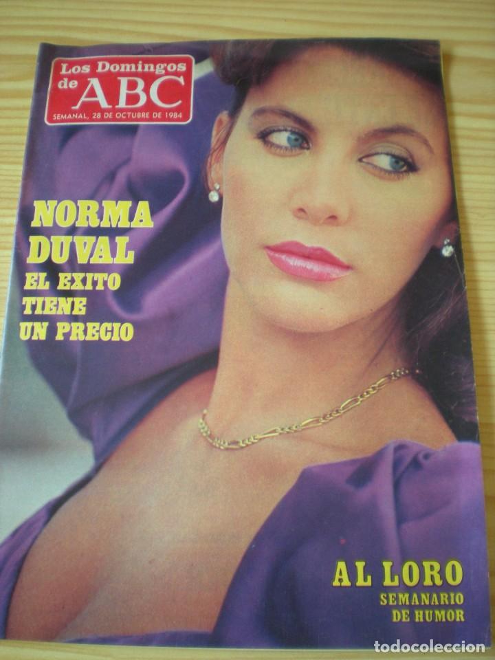 Coleccionismo de revistas y peri&oacute;dicos: Los Domingos de ABC n&ordm; 860 de fecha 28 octubre 1984