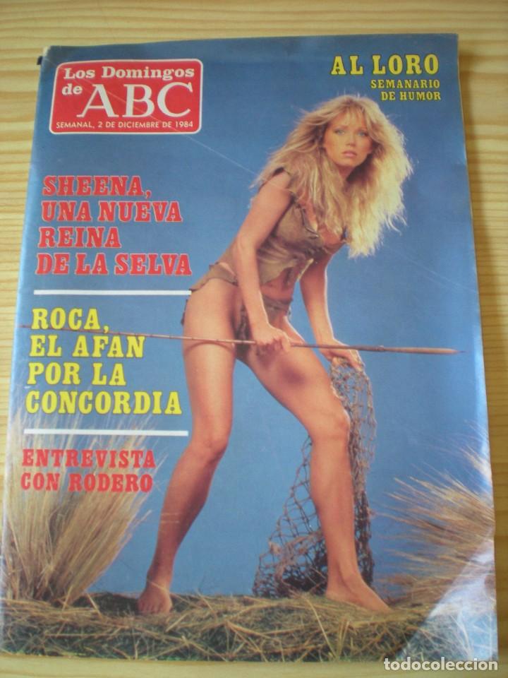Coleccionismo de revistas y peri&oacute;dicos: Los Domingos de ABC n&ordm; 865 de fecha 02 diciembre 1984