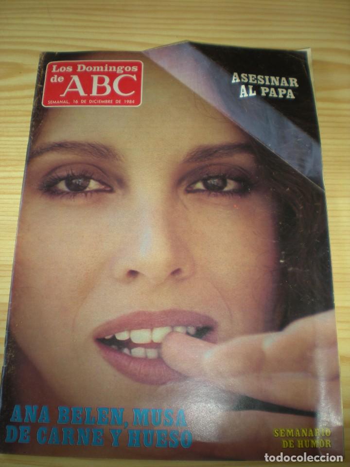 Coleccionismo de revistas y peri&oacute;dicos: Los Domingos de ABC n&ordm; 867 de fecha 16 diciembre 1984