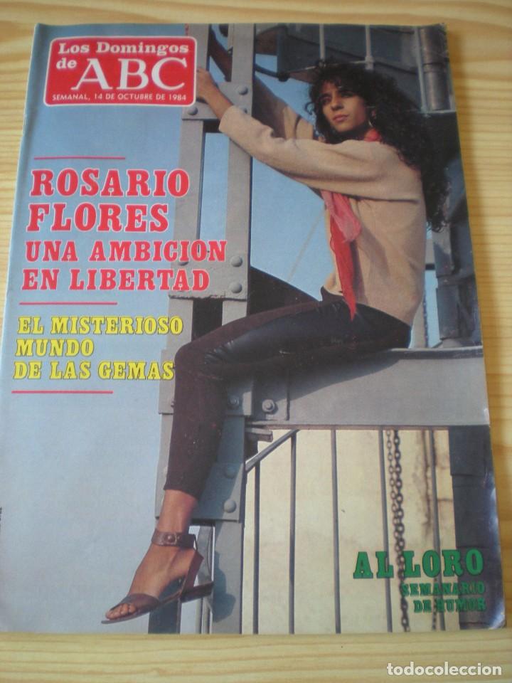 Coleccionismo de revistas y peri&oacute;dicos: Los Domingos de ABC n&ordm; 858 de fecha 14 octubre 1984