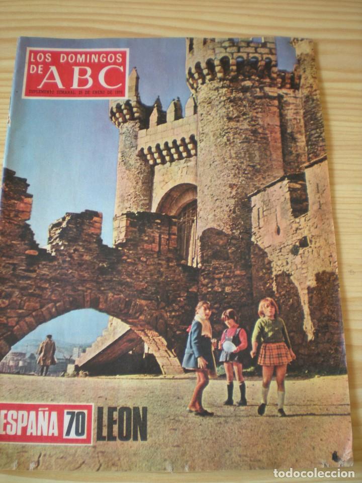 Coleccionismo de revistas y peri&oacute;dicos: Los Domingos de ABC de fecha 25 enero 1970