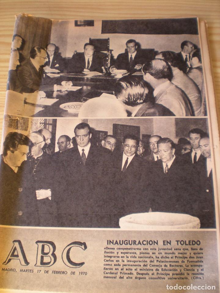 Coleccionismo de revistas y peri&oacute;dicos: ABC de fecha 17 febrero de 1970