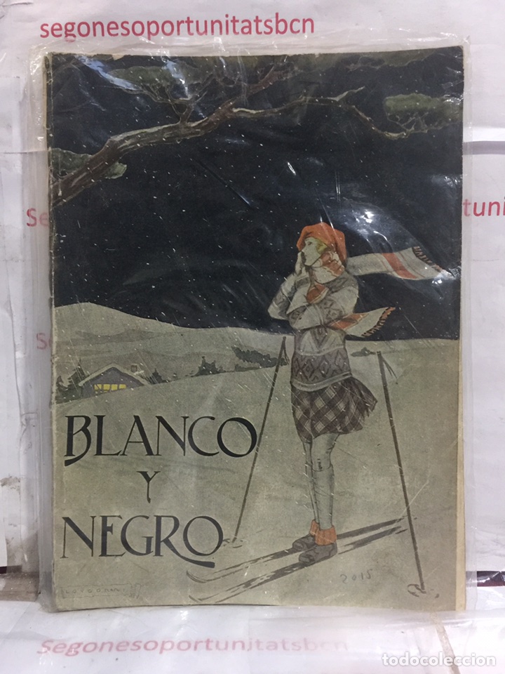 Coleccionismo de revistas y peri&oacute;dicos: Revista antigua - Blanco y Negro - 29 de diciembre de 1929 - Numero 2015
