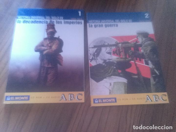 Coleccionismo de revistas y peri&oacute;dicos: HISTORIA UNIVERSAL DEL SIGLO XX. 1-2. CD ROM + CD AUDIO EN EL MISMO CD. ABC EDITORA. BUEN ESTADO.