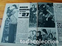 Coleccionismo de Revistas y Peri&oacute;dicos: REPORTAJE ART&Iacute;CULO ROC&Iacute;O D&Uacute;RCAL
