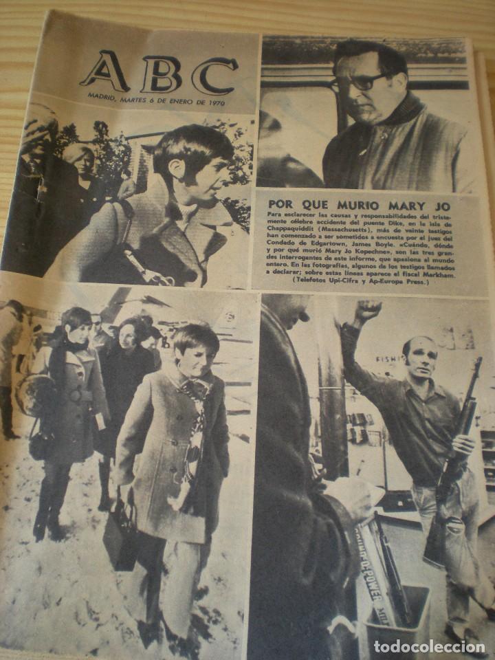 Coleccionismo de revistas y peri&oacute;dicos: ABC de fecha 06 enero de 1970