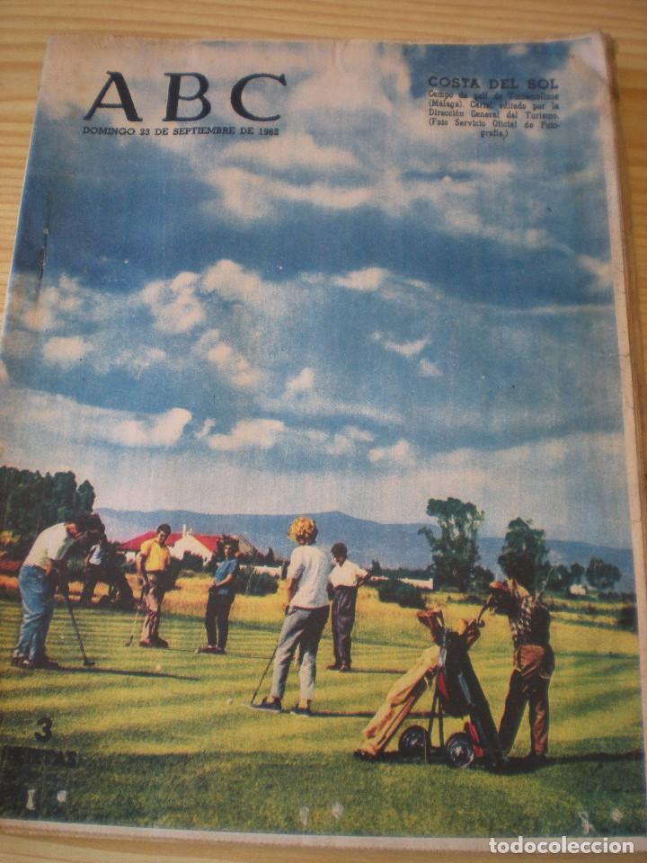 Coleccionismo de revistas y peri&oacute;dicos: ABC de fecha 23 septiembre de 1962