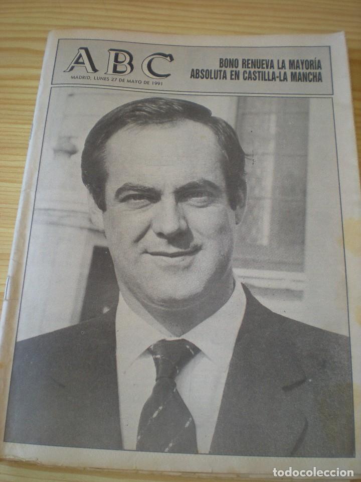 Coleccionismo de revistas y peri&oacute;dicos: ABC de fecha 27 junio de 1991