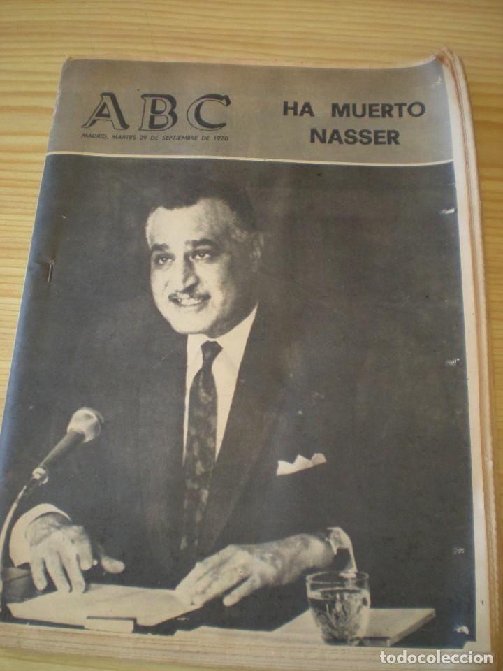 Coleccionismo de revistas y peri&oacute;dicos: ABC de fecha 29 septiembre de 1970