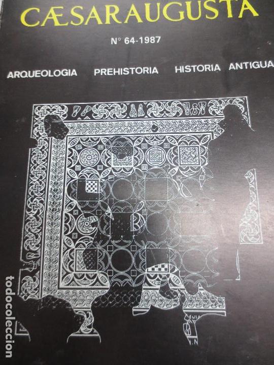 Coleccionismo de Revistas y Peri&oacute;dicos: CAESARAUGUSTA PUBLICACIONES DE LA C&Aacute;TEDRA JOS&Eacute; GALIAY N&ordm; 64 A&Ntilde;O 1987