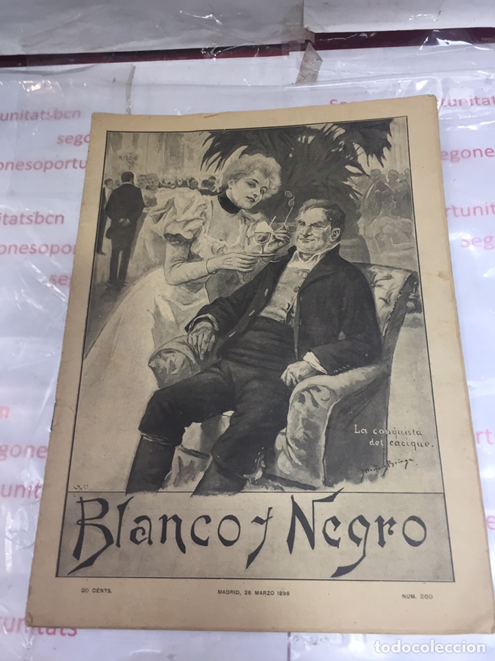 Coleccionismo de revistas y peri&oacute;dicos: Revista antigua Blanco y Negro N&ordm; 360