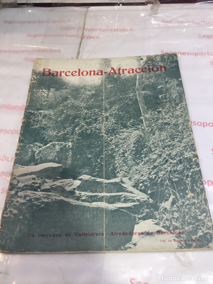 Coleccionismo de revistas y peri&oacute;dicos: Revista antigua Barcelona-Atracci&oacute;n