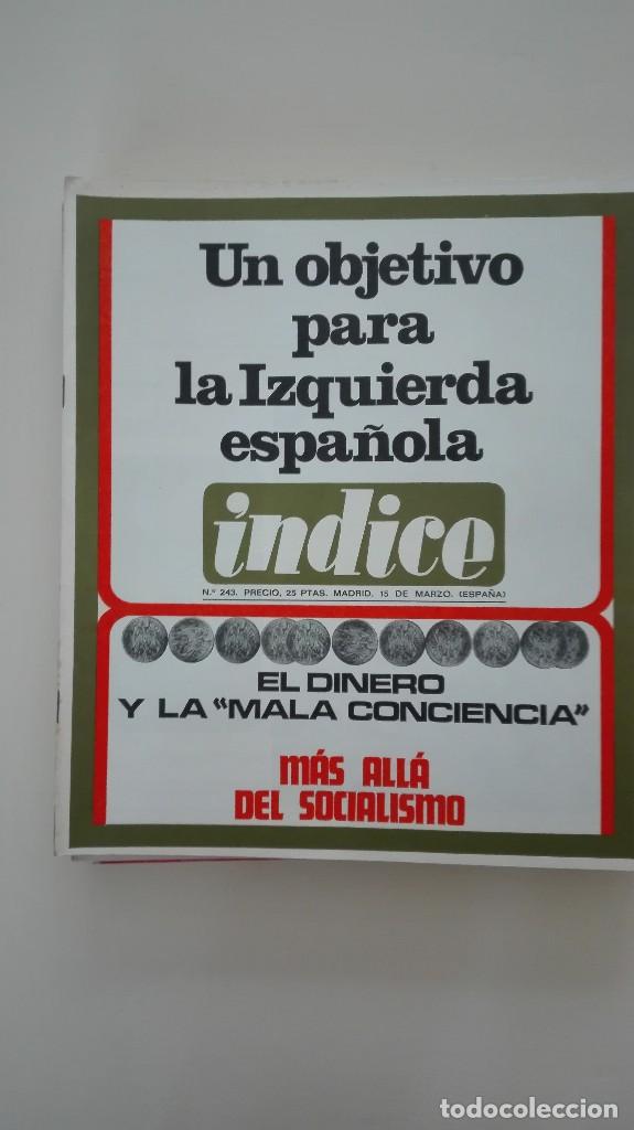 Collectionnisme de Revues et Journaux: Revista &Iacute;ndice n&uacute;m. 243 Marzo 1969 Objetivo para la izquierda espa&ntilde;ola. M&aacute;s all&aacute; del socialismo.