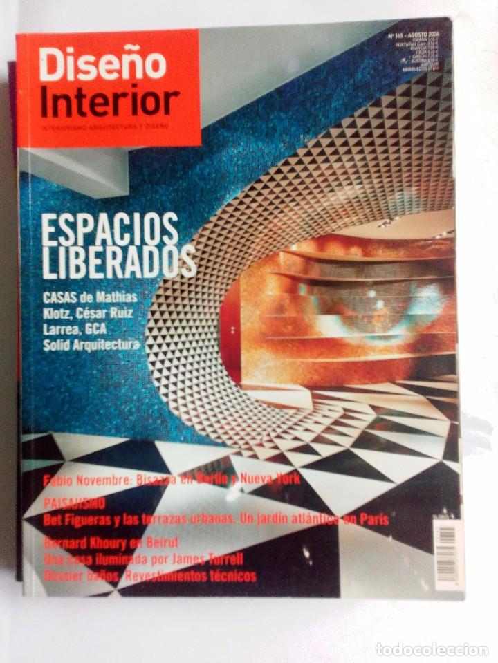 Collection Magazines and Newspapers: DISE&Ntilde;O INTERIOR N&ordm; 145 (2004) ESPACIOS LIBERADOS, TERRAZAS URBANAS, ILUMINACI&Oacute;N... 178 P&Aacute;GINAS