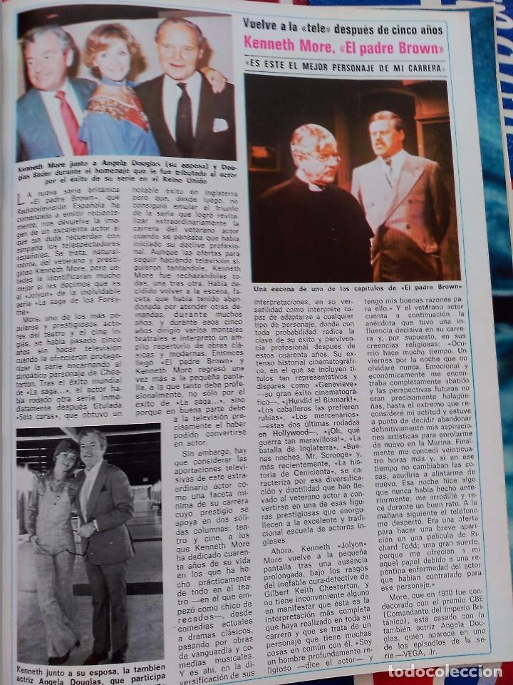 Sammeln von Zeitschriften und Zeitungen: KENNETH MORE PADRE BROWN