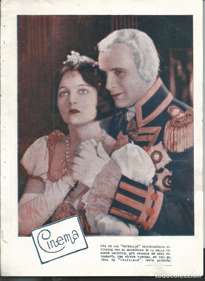 Collection Magazines and Newspapers: BYN JUN 1934. CINEMA  PAGINAS DE CINE 4 EN COLOR . FOTOS ACTORES PAGINA COMPLETA TOTAL 12 PAG