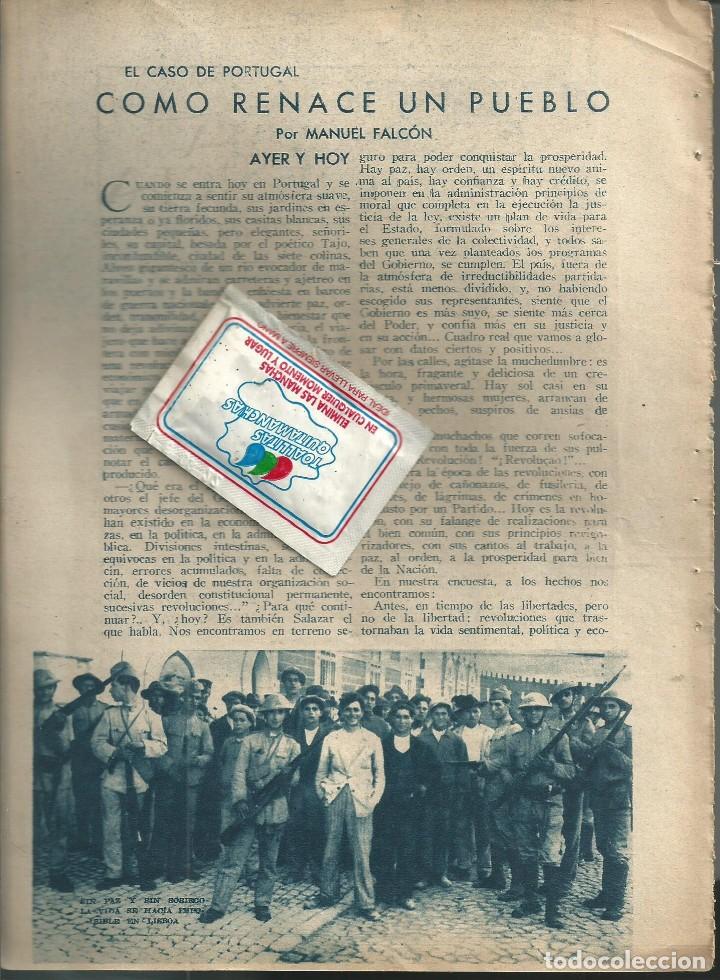 Collectionnisme de Revues et Journaux: BYN JUN 1934. 12 PAG EL CASO DE PORTUGAL. COMO RENACE UN PUEBLO POR MANUEL FALCON. GRAN INDUSTRIA