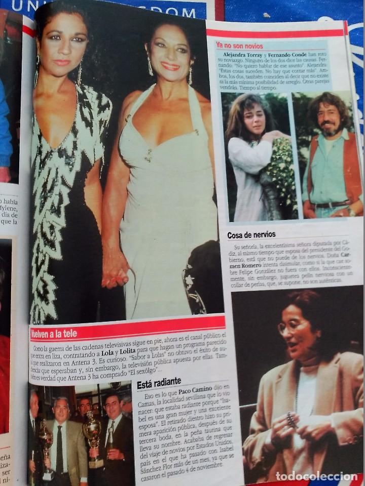 Coleccionismo de revistas y peri&oacute;dicos: lola flores lolita paco camino carmen romero alejandra toray fernando conde