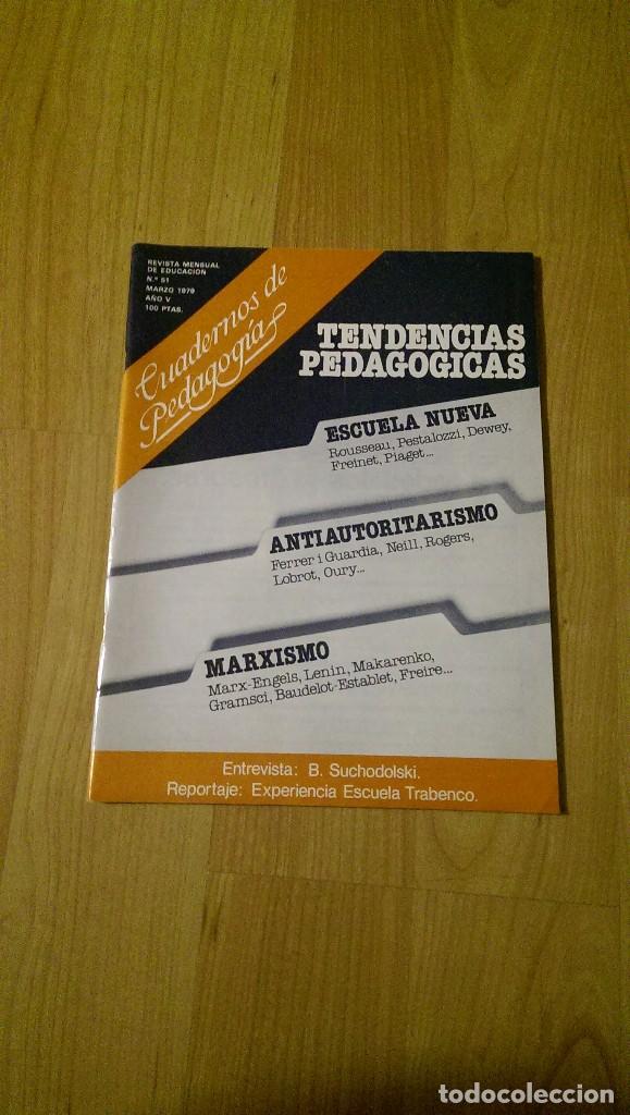 Collection Magazines and Newspapers: CUADERNOS DE PEDAGOG&Iacute;A N&ordm; 51 MARZO 1979