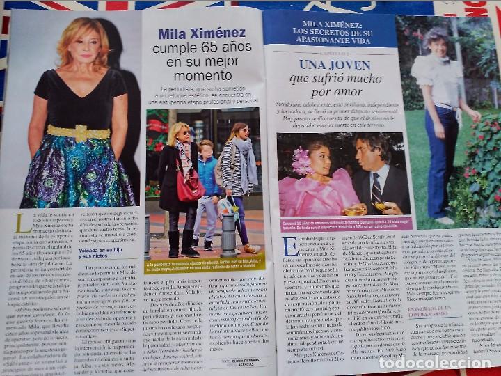 Colecionismo de Revistas e Jornais: mila ximenez los ssecretos de su vida capitulo 1 manolo santana +articulo+portada