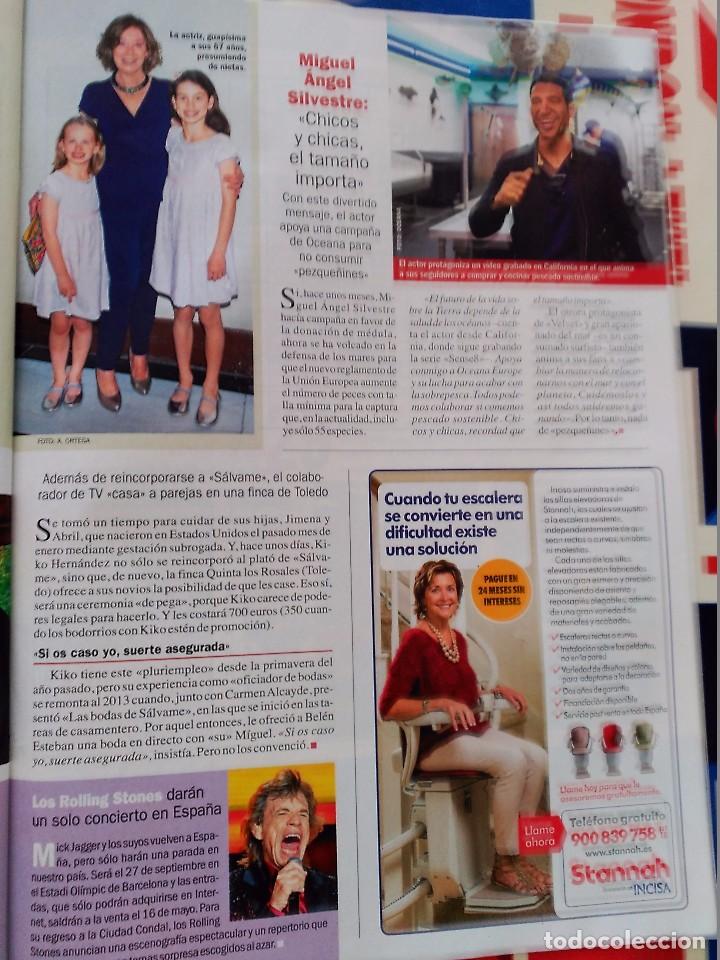 Coleccionismo de Revistas y Peri&oacute;dicos: miguel angel silvestre mike jagger the rolling stones fiorella faltoyano