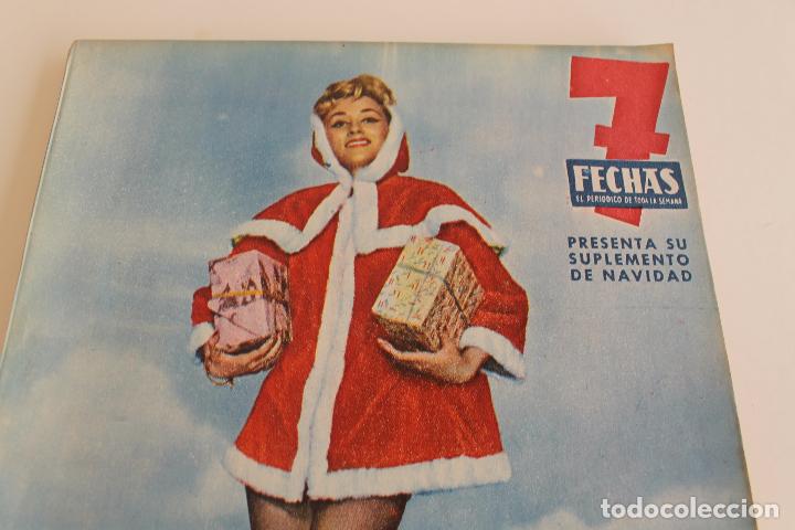 Collection Magazines and Newspapers: 7 FLECHAS EL PERIODICO DE TODA LA SEMANA, SUPLEMENTO DE NAVIDAD, DICIEMBRE 1959