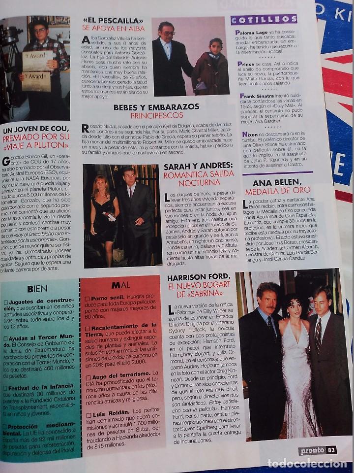 Coleccionismo de Revistas y Peri&oacute;dicos: HARRISON FORD JULIA ORMOND ALBA FLORES ANTONIO GONZALEZ EL PESCAILLA