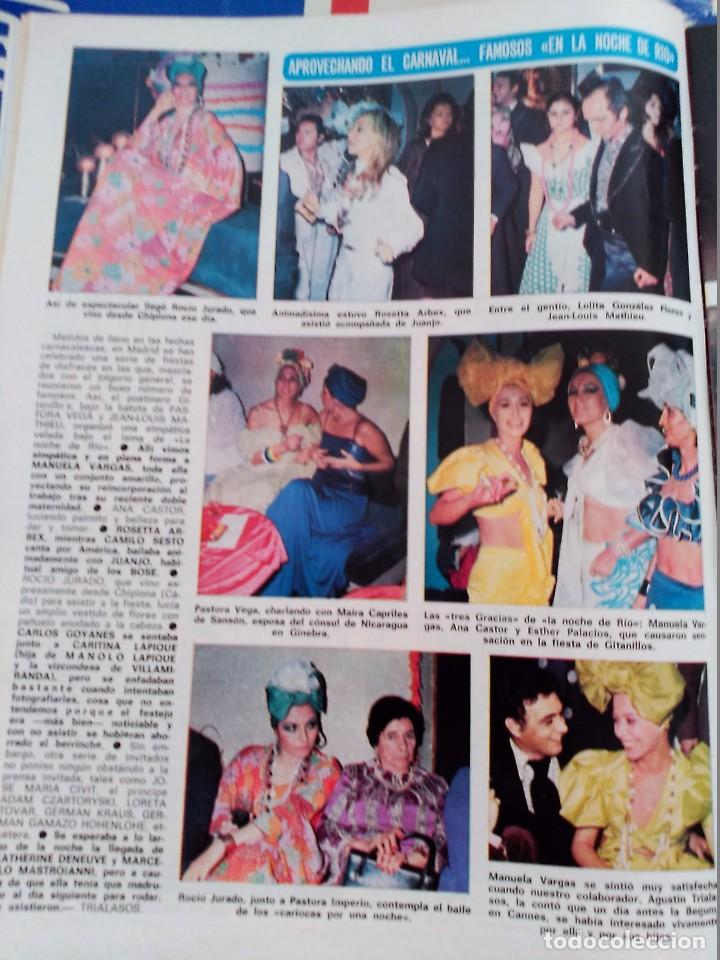 Coleccionismo de Revistas y Peri&oacute;dicos: ROCIO JURADO PASTORA IMPERIO VEGA MANUELA VARGAS LOLITA FLORES