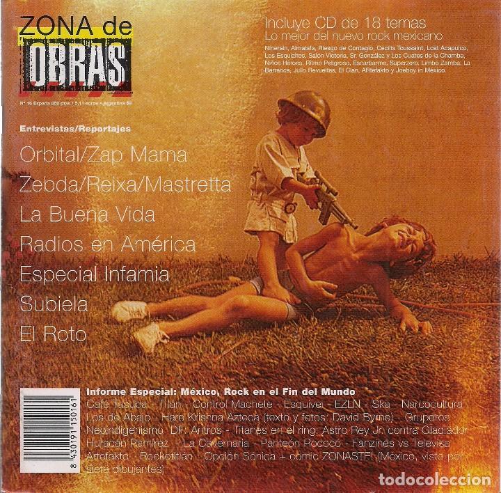 Coleccionismo de revistas y peri&oacute;dicos: ZONA DE OBRAS Nos. 16, 18, 21, 23, 26, 27, 28, 32. (6&euro; C/U)