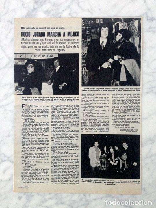 Coleccionismo de Revistas y Peri&oacute;dicos: REPORTAJE - ROC&Iacute;O JURADO - 1973