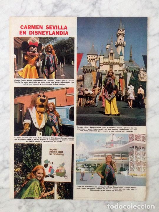 Coleccionismo de Revistas y Peri&oacute;dicos: REPORTAJE - CARMEN SEVILLA - 1973
