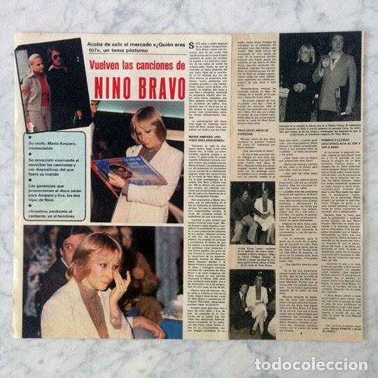 reportaje - la viuda de nino bravo - 1983 - Comprar Otras ...